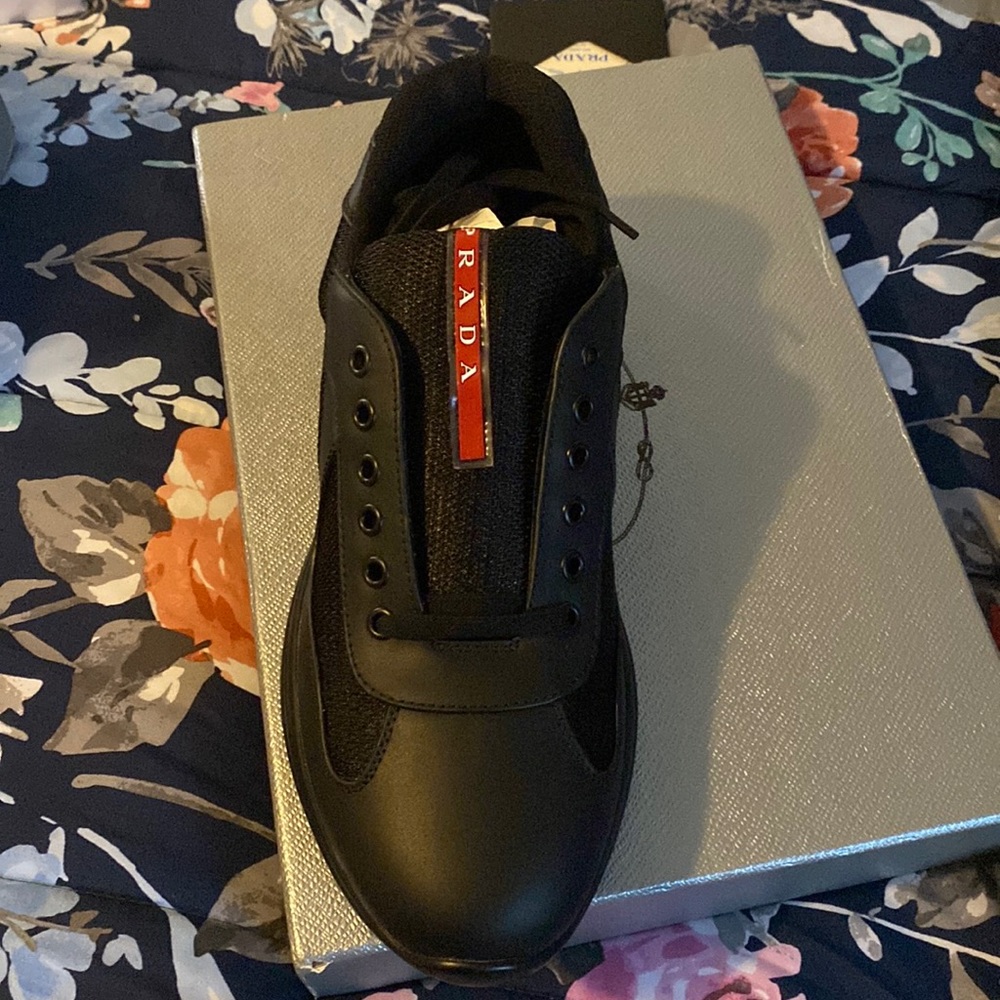 Prada sneakers I got for my husband but they were too big and I am terrible